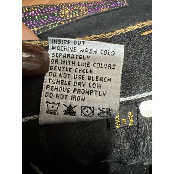 COOGI Bootcut Bling Denim Jeans Womens Size 9/10 NWOT $118 - Picture 10 of 13